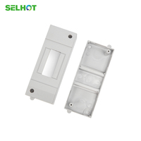 Boîtier de distribution Selhot HAG MCB pour intérieur/chantier, IP30, ABS, montage en surface, 2 voies, 4 prises, équipement électrique RoHS