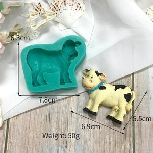 Molde <span class=keywords><strong>de</strong></span> silicona con dibujos <span class=keywords><strong>de</strong></span> animales para hornear pasteles, molde <span class=keywords><strong>de</strong></span> decoración <span class=keywords><strong>de</strong></span> tartas, <span class=keywords><strong>Fondant</strong></span>, Chocolate, caramelo, DM717 - Product Image 3