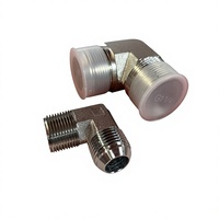 Connecteur hydraulique droit sur mesure en acier au carbone et acier inoxydable, raccord de tube à haute étanchéité