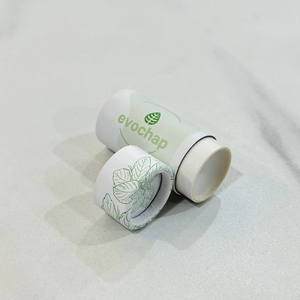 Envase de desodorante en tubo de papel Push Up, cosméticos ecológicos, tubo de papel para rubor, bálsamo labial biodegradable en tubo de cartón, tubo de papel kraft. - Product Image 5