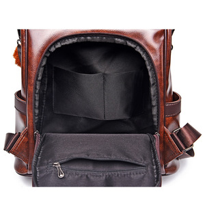 <span class=keywords><strong>Zaino</strong></span> da <span class=keywords><strong>Donna</strong></span> 2026 Stile Coreano Nuova Moda in Poliuretano Impermeabile Antifurto Grande Capacità Casual da Strada - Product Image 5