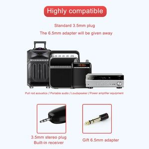 Venta al por mayor de <span class=keywords><strong>la</strong></span> fábrica de alta calidad de <span class=keywords><strong>voz</strong></span> digital amplificador de auriculares micrófono UHF inalámbrico auriculares micrófono de solapa sistema - Product Image 3