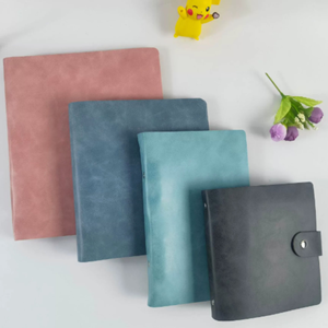 <b>Large</b> Capacity 5inch 2rings Seed Organizer Binder Insertable PU Leather Album for Seed Storage,Gardening Journal,Plant Envelopes - Product Image 5