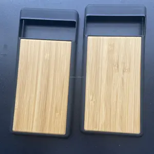 Funda de madera para Google <span class=keywords><strong>Pixel</strong></span> 6 <span class=keywords><strong>7</strong></span> <span class=keywords><strong>Pro</strong></span>, funda de bambú de madera natural para Samsung <span class=keywords><strong>S22</strong></span> S23 S21 A14, funda de teléfono láser de nogal de madera grabada - Product Image 1