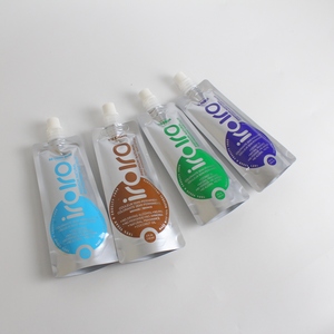 Custom Printed Food Grade Refill 1L Mini Stand up Doypack Shampoo Spout Pouch Bag for Skincare - Product Image 2