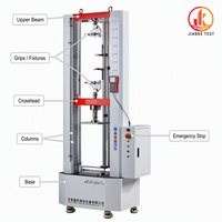 Máquina de Ensayo Universal de Geotextiles WDW 5KN, Máquina de Ensayo de Tracción de Plástico para Membranas Impermeables de Caucho, Revestimientos de Bobinas y Selladores