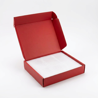 Boîte d'expédition pliable en carton ondulé personnalisée, imprimée en couleur, avec insert en carton, durable, pour le commerce électronique, portable et réutilisable