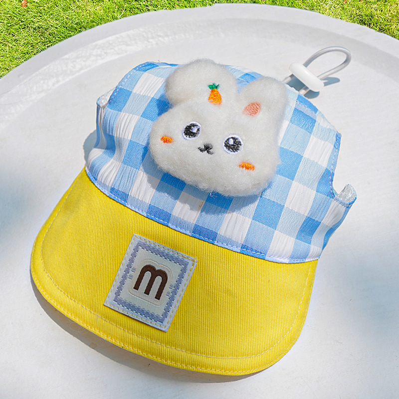 402b hat blue check