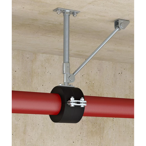 Placa de Acero Galvanizado para Collares Suspendidos en Paredes M8 - Product Image 3