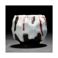 Goth — tasse à thé glacée en grès, tasse à thé en céramique, Style japonais