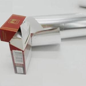 Papel de Envolver Cigarrillos Impermeable con Recubrimiento Dorado y Papel de Aluminio para Empaque de <span class=keywords><strong>Tabaco</strong></span> 50gsm - Product Image 4