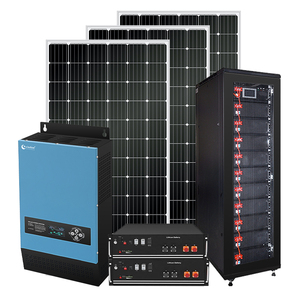 Complete Photovoltaic Portable System <b>Kit</b> 6000 W 3kw 3000w De Placa Planta with Battery and - Product Image 2