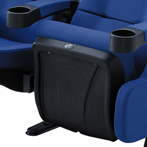 Henmei Auditorium <b>Chair</b> Aluminum Alloy Soft Seat With Armrests For Cinema Theater Conference Room Lecture <b>Hall</b> - Product Image 3