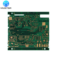 Usine de fabrication de PCBA OEM Mustar en Chine, service de conception de cartes de circuits imprimés (PCB) de qualité industrielle pour panneaux de contrôle incendie avec Gerber et BOM