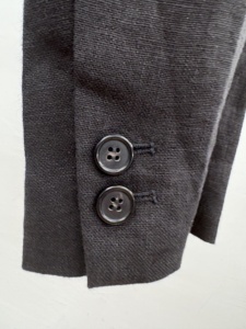 ملابس عمل نسائية كلاسيكية مناسبة للكتان مستدامة طويلة الأكمام بياقة صلبة ملابس عمل ملائمة للارتداء بالجملة على الإنترنت - Product Image 4