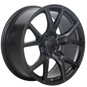 For Jeep SRT Matte Black Passenger Car Alloy Wheel Rims 20 Inch 5*127 For Jeep Grand Cherokee SRT Top Selling 20*9.0J