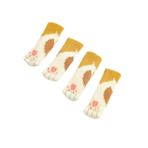 Chaussettes <span class=keywords><strong>de</strong></span> protection pour pieds <span class=keywords><strong>de</strong></span> meubles, antidérapantes, pour chaises et tables, fabrication OEM acceptée - Product Image 6