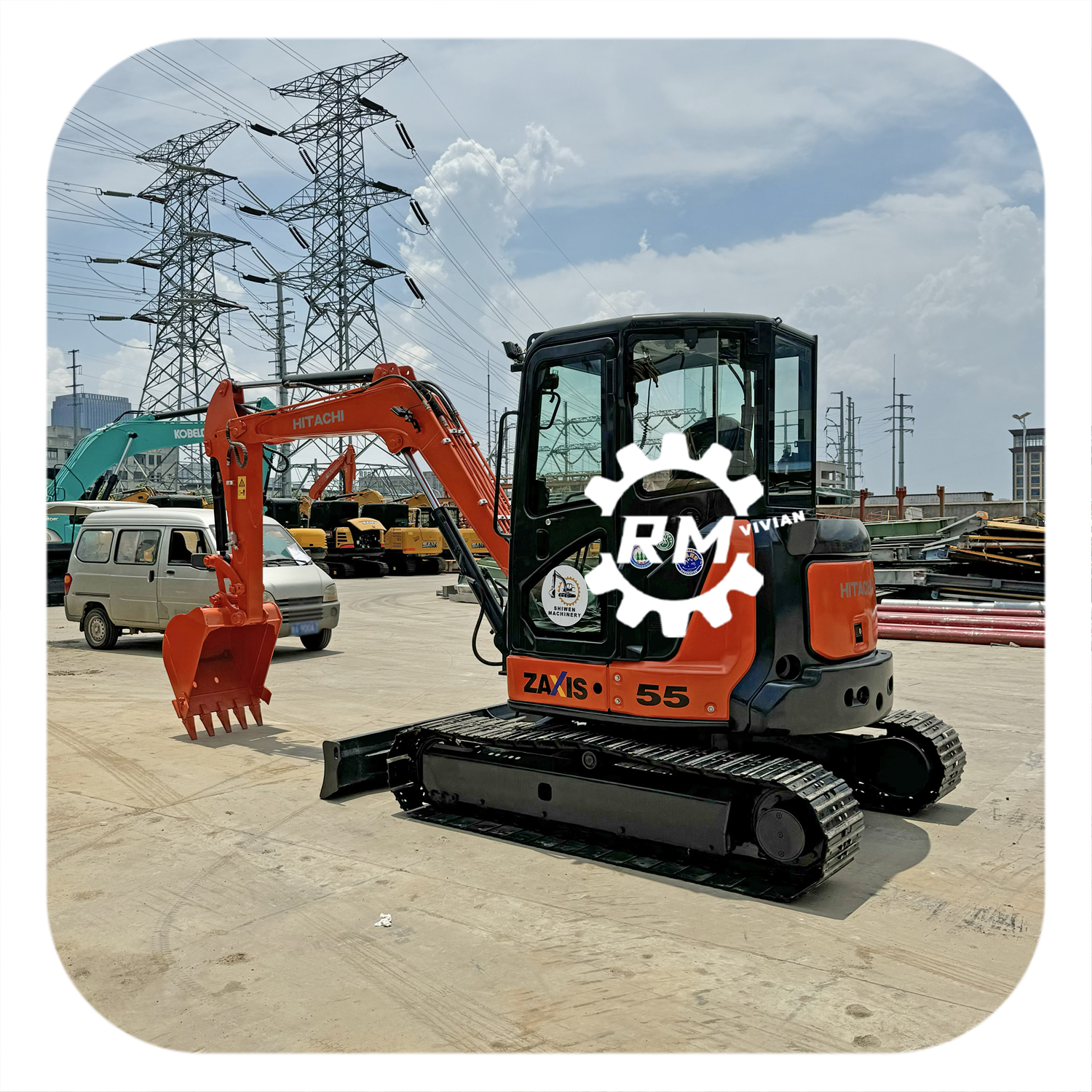 Wholesale Hitachi ZX55 Excavator Ideal for Farmland | Alibaba.com