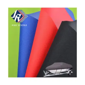 100%polyester 600D Polyester drawn textured yarn DTY 600D oxford fabric PVC coated for tent and boat cover