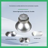Projecteur Industriel en Aluminium Style UFO pour Hangar, IP65, 150LM/W, 30W-120W, Garantie 3 Ans, Vente en Gros pour Usines et Entrepôts