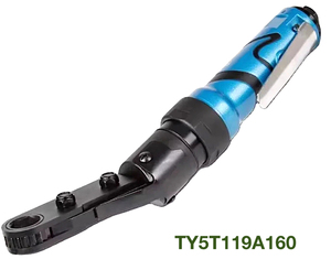 TY5T119A160 Trinquete Neumático de Orificio Pasante con Ángulo de 160 Grados | 190 rpm |   25 Nm |   Capacidad de 10 mm, 11 mm, 12 mm, 13 mm, 14 mm, 15 mm, 16 mm, 17 mm, 18 mm, 19 mm - Product Image 2