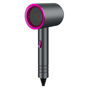 Secador de pelo profesional con motor eléctrico de corriente continua, tecnología iónica y boquilla concentradora para uso doméstico y estudiantil. - Product Image 2
