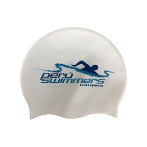 <span class=keywords><strong>Bonnet</strong></span> <span class=keywords><strong>de</strong></span> <span class=keywords><strong>bain</strong></span> en silicone tendance pour sports nautiques avec impression <span class=keywords><strong>de</strong></span> logo OEM - Product Image 3