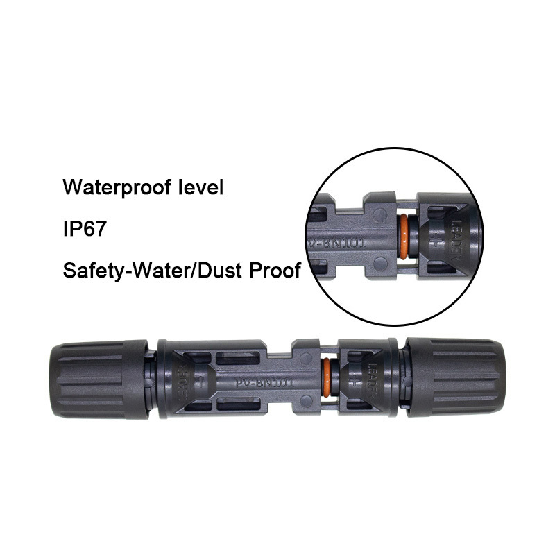 Solar Connector IP67 Waterproof 30A 1000V DC Male & Female PV Solar Panel Cable Connectors In A Set Competitive Price · image 3