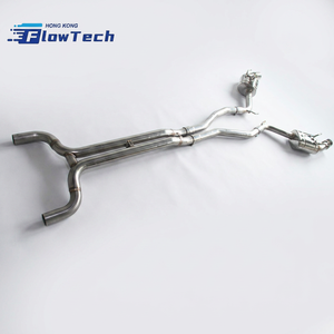 Tuyaux d'échappement Catback haute performance en acier inoxydable SS304 pour Jaguar XJ 3.0T avec système de soupape de silencieux - Product Image 3