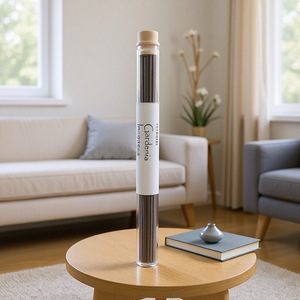 Bâtons d'encens pour usage domestique, style japonais, 21 cm de long, bâtons d'encens parfumés pour le yoga, aromathérapie, vente en gros - Product Image 4