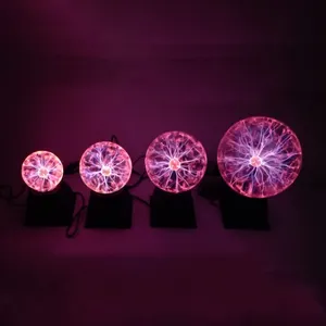 Plasma Ball Lights Touch Magic Ball Pat Sensitive Sphere Plasma Lamp Birthday Gift Party Lightning Novelty Lamp