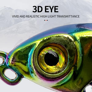 5 Stück Spinner Blinker Angelköder Rotierende Metall VIB Köder Vibration Wobbler Sinkend Pailletten Pesca - Product Image 5