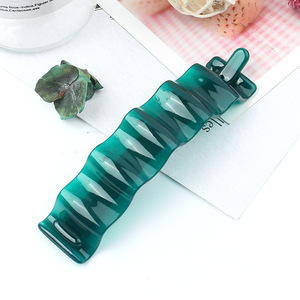 Nouveau Acétate Imprimé Léopard Ambre Style Coréen Twist Ponytail Clip Vertical Grande <span class=keywords><strong>Boucle</strong></span> Simple pour Enfants Fabricant En Gros - Product Image 6