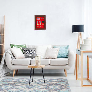 Boîte à mouchoirs en bois naturel incrusté d'os à bijoux forme carrée moderne organisateur de maison PET multifonction conservation de la fraîcheur inde - Product Image 5