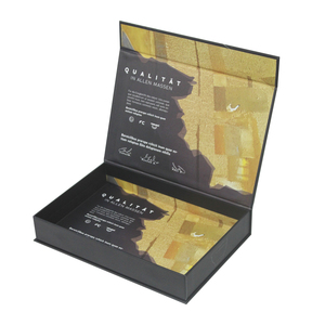 Luxury Recyclable Paperboard Folding Gift <b>Box</b> with Matte UV Coating Magnetic Closure <b>Large</b> Capacity for Clothing Shoes Packaging - Product Image 2