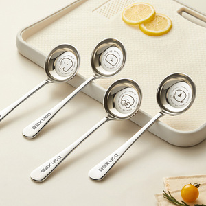 Donx 316 Stainless Steel Spoon Long Handle Food Grade Serving Spoon Kitchen Utensil - Product Image 1
