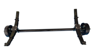 Nouvelle fabrication chinoise Essieu de remorque à rouleaux de 3500 lb avec ressorts et moyeu à 5 goujons - Product Image 2