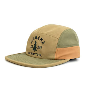 Casquette de camping 5 panneaux unisexe légère réglable séchage rapide respirante pour activités de plein air, chapeau décontracté imperméable pour adultes - Product Image 4