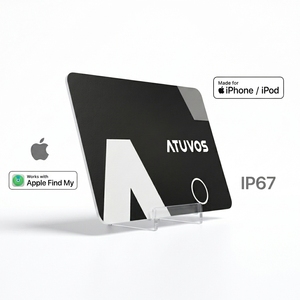 Localizador de Tarjetas con Certificación MFI de Ap-ple Originals, Localizador de Llaves Inteligente, Rastreador GPS, Anti-pérdida, Ble Findmy AirTag para Cartera - Product Image 1