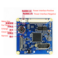 Carte de sortie LVDS convertie en HD pour caméra à zoom numérique