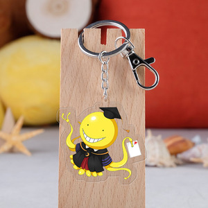 Phim hoạt hình Acrylic đôi bên Mặt dây chuyền Keychain Anime ám sát lớp học Keychain - Product Image 5