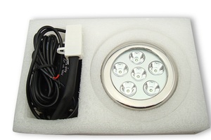 18 wát <span class=keywords><strong>LED</strong></span> <span class=keywords><strong>Marine</strong></span> thép ánh sáng dưới nước IP68 ánh sáng không thấm nước cho thuyền/du thuyền/<span class=keywords><strong>Marine</strong></span> phụ kiện 12V điện áp - Product Image 6