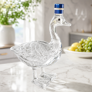 Botella de Whisky/<span class=keywords><strong>Vodka</strong></span> de 350ml con Diseño Único en Forma de Ganso, de Vidrio Borosilicato de Alta Calidad, Venta al Por Mayor - Product Image 2