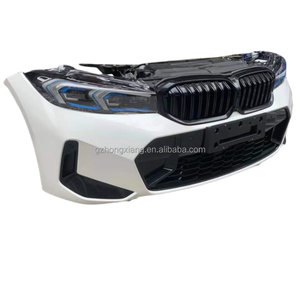 <span class=keywords><strong>2022</strong></span> pour <span class=keywords><strong>BMW</strong></span> série 3 I3G28BEV Kit de pare-chocs avant noir G28 accessoires de phare antibrouillard de calandre avant - Product Image 6