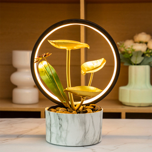 2024 Mini fontaine cascade en polyrésine de table Diamètre <span class=keywords><strong>Point</strong></span> focal <span class=keywords><strong>d</strong></span>écoratif intérieur - Product Image 4
