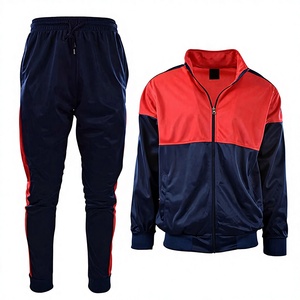 เสื้อฟุตบอลของผู้ชาย2ชิ้นเสื้อวอร์มเล่นกีฬาวิ่ง - Product Image 1