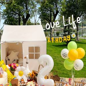 เต็นท์เด็กเล่นขนาดใหญ่สำหรับเด็กผู้ชายและเด็กผู้หญิงเต็นท์ทร<span class=keywords><strong>ง</strong></span>สี่เหลี่ยมสีขาวสะอาด<span class=keywords><strong>ง</strong></span>่ายสำหรับบ้านเด็กเล่นกลา<span class=keywords><strong>ง</strong></span>แจ้งคุณภาพสู<span class=keywords><strong>ง</strong></span>ทุกฤดู - Product Image 5