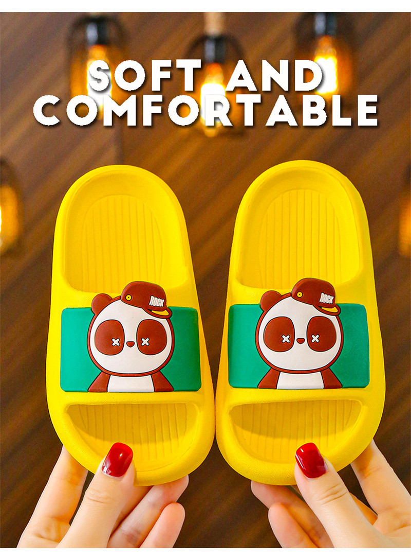 Children's Slippers Boys and Girls Indoor Anti-slip Soft Bottom Cartoon Baby Slides Slippers