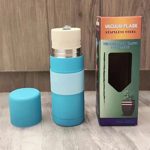 Termo <span class=keywords><strong>Mate</strong></span> de Acero Inoxidable con Revestimiento de Goma, 500 CC y 750 CC, Modelo Mejorado, Vendedor Argentino, Termo para Yerba <span class=keywords><strong>Mate</strong></span> - Product Image 1