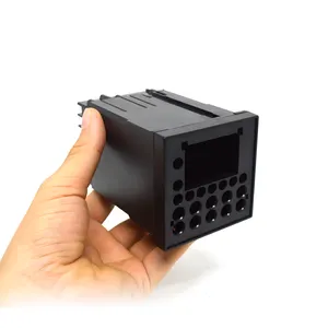 Szomk de plástico pequeña de control de temperatura tiempo relé de instrumento carcasa para electrónica pantalla LED